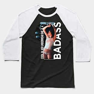 Badass For Ever Ver.1 - Vintage Movie Collection Baseball T-Shirt